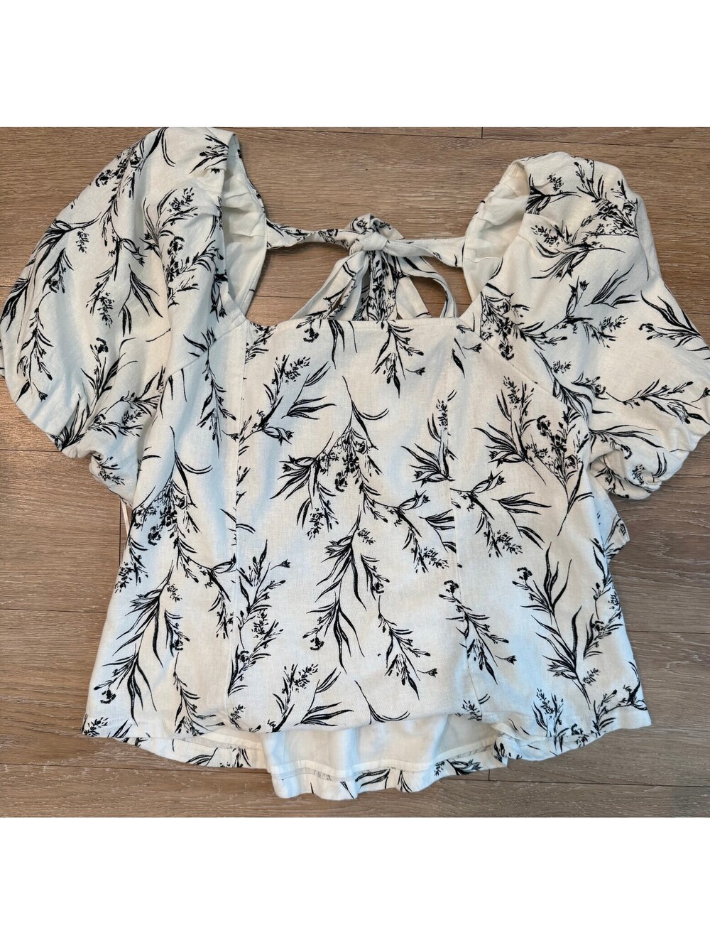 Treasure & Bond Botanical Print Top Size Large